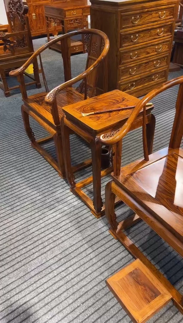 花梨木类木雕款椅子一对