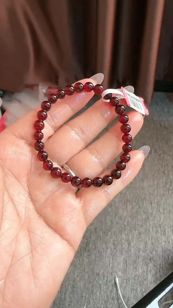 【闪购商品】琥珀手链未镶嵌规格6血珀手串#84