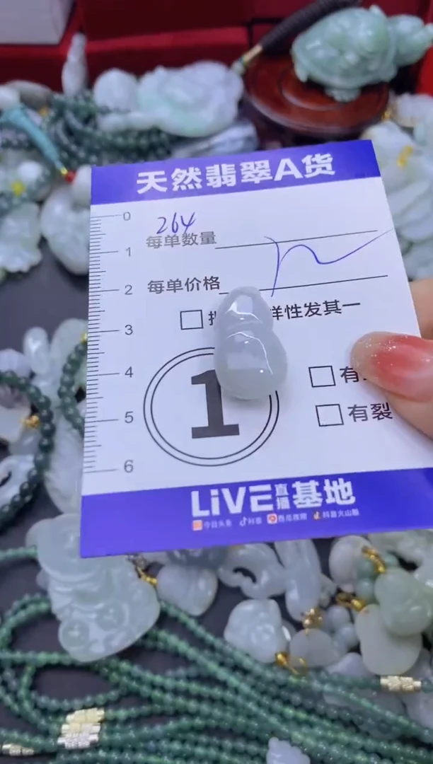 颈饰未镶嵌翡翠天然翡翠A货批量多样性发一件