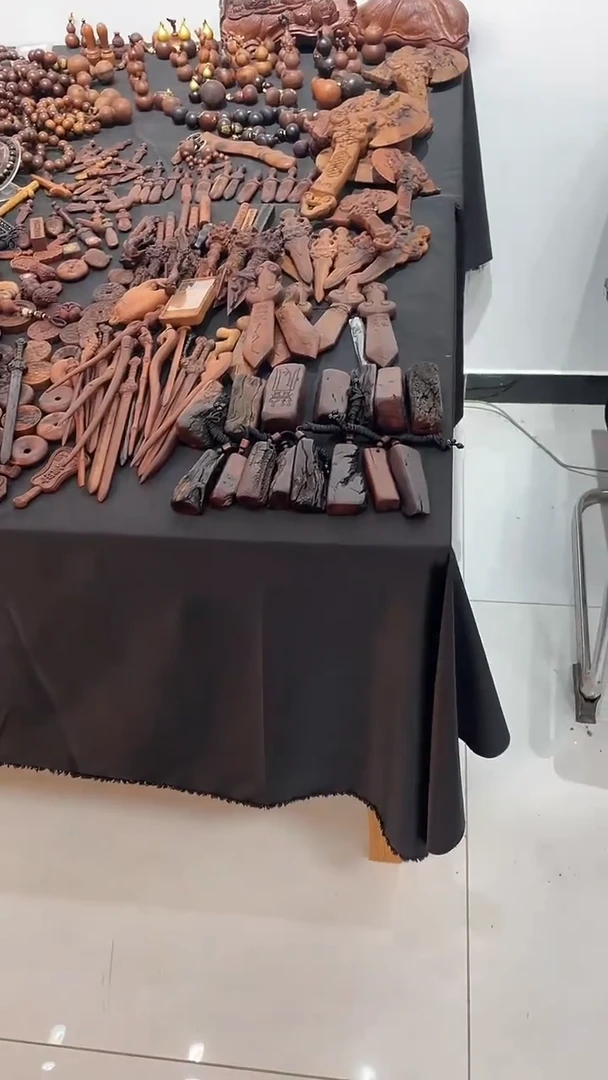 木枣木随型原木一物一拍*15个