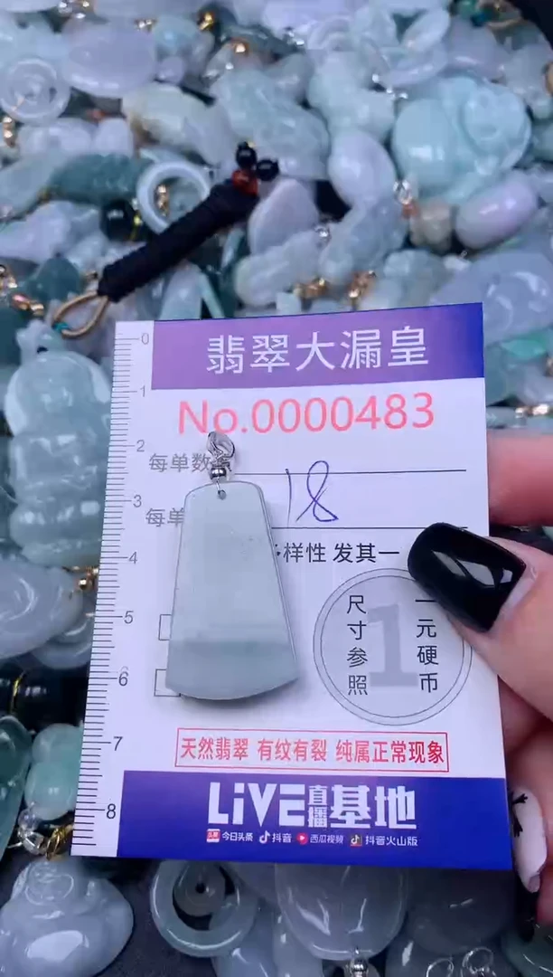 颈饰未镶嵌翡翠483