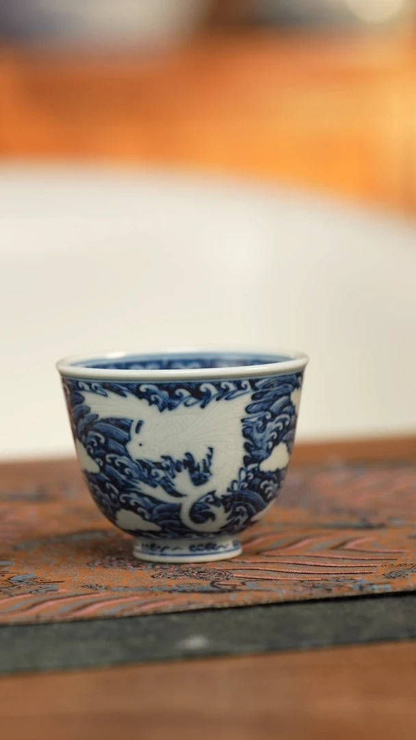 【闪购商品】宣之堂文瑶暗刻单杯