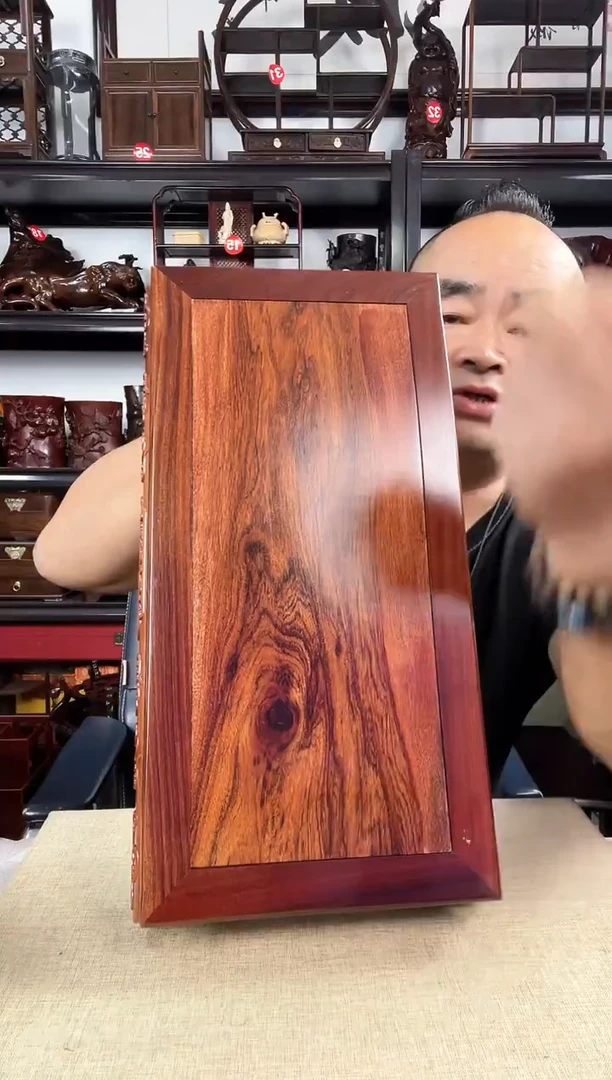 木74瑕疵老李红木工艺品