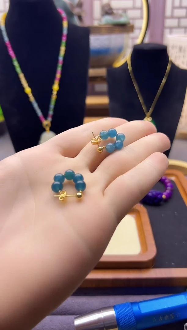 【闪购商品】翡翠戒指14K金镶嵌E353