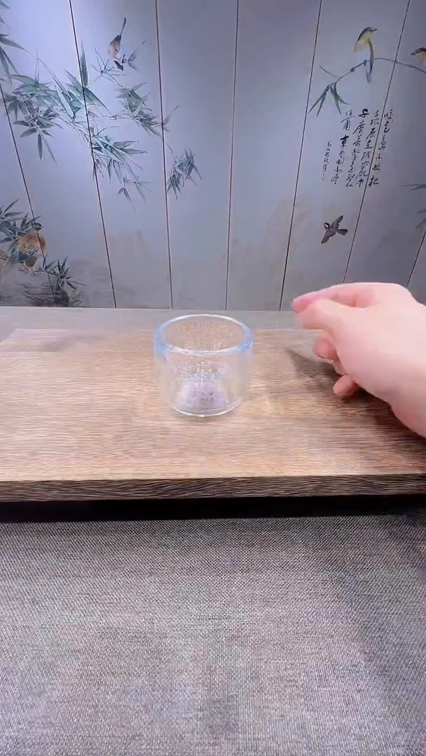 @微光茶器心经水晶玻璃主人杯TJ167