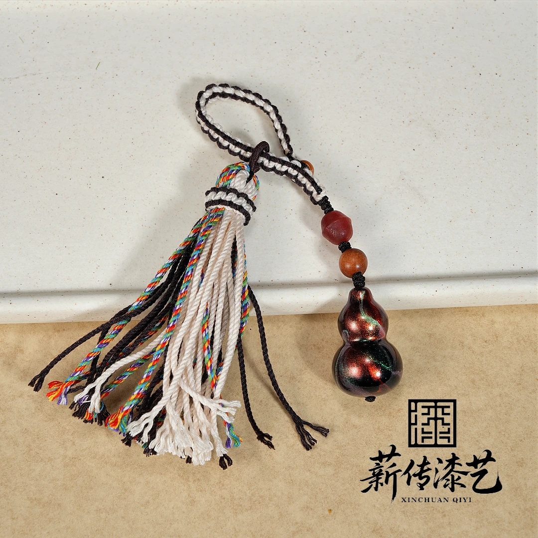 【薪传漆艺】非遗大漆 混沌葫芦 26717XC 377