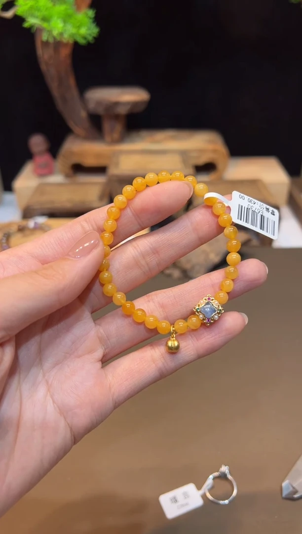 手饰琥珀未镶嵌手饰@@E6730