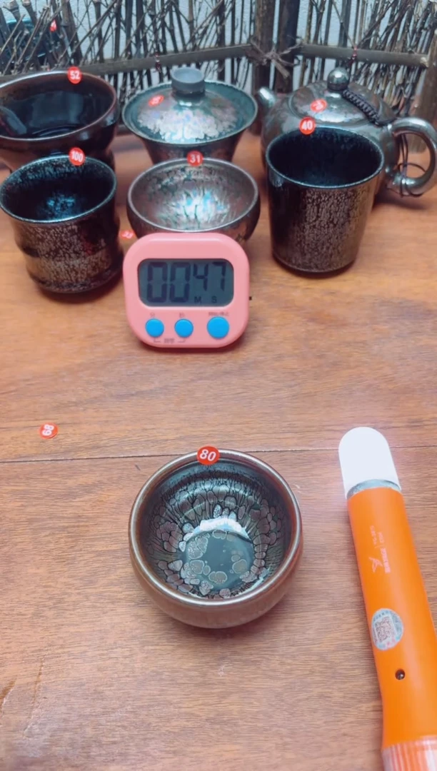 茶盏80号建盏工匠茶器