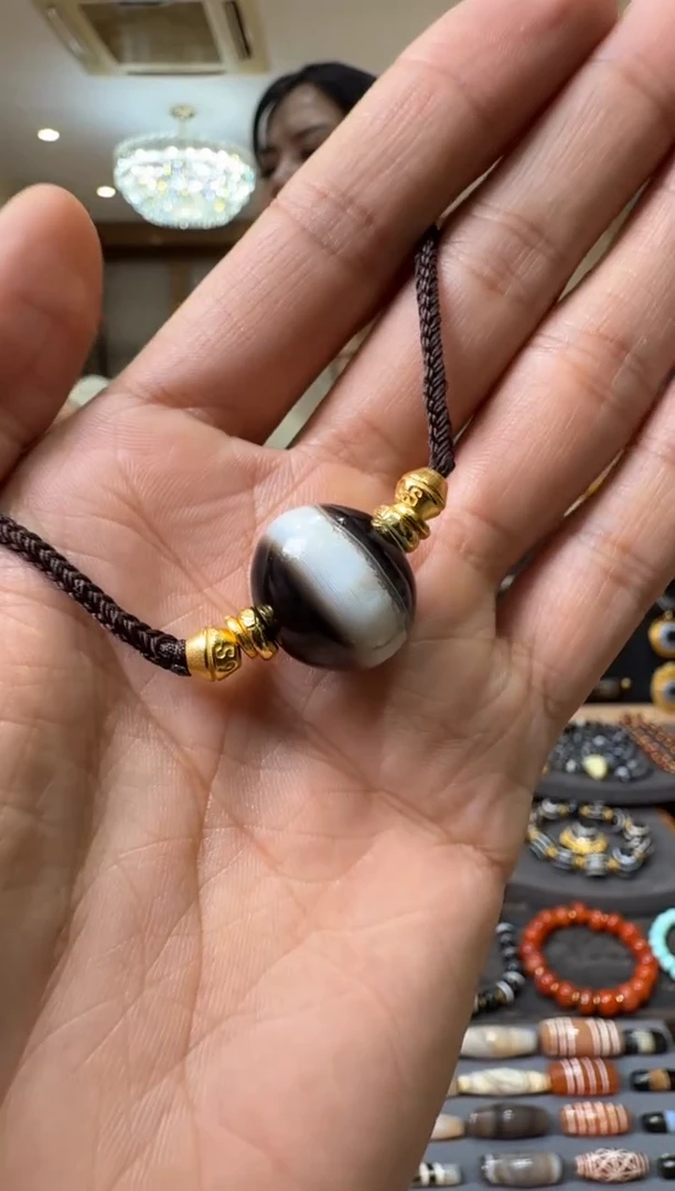 玛瑙/玉髓未镶嵌珠宝半成品玛瑙珠项链