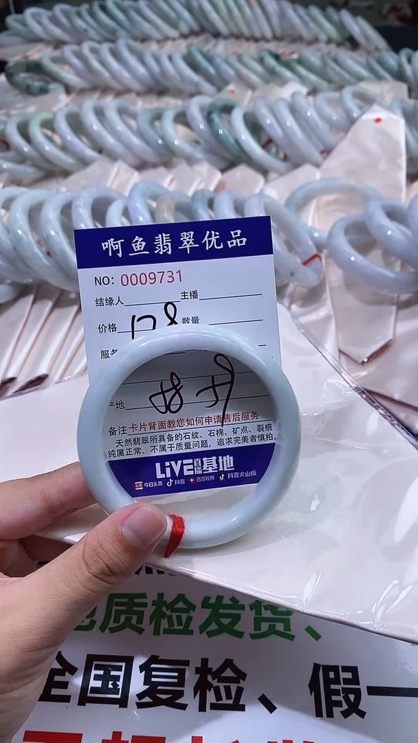 翡翠手镯未镶嵌9731