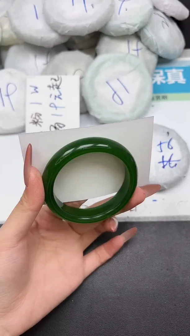 未镶嵌手镯石英质玉351-55-56