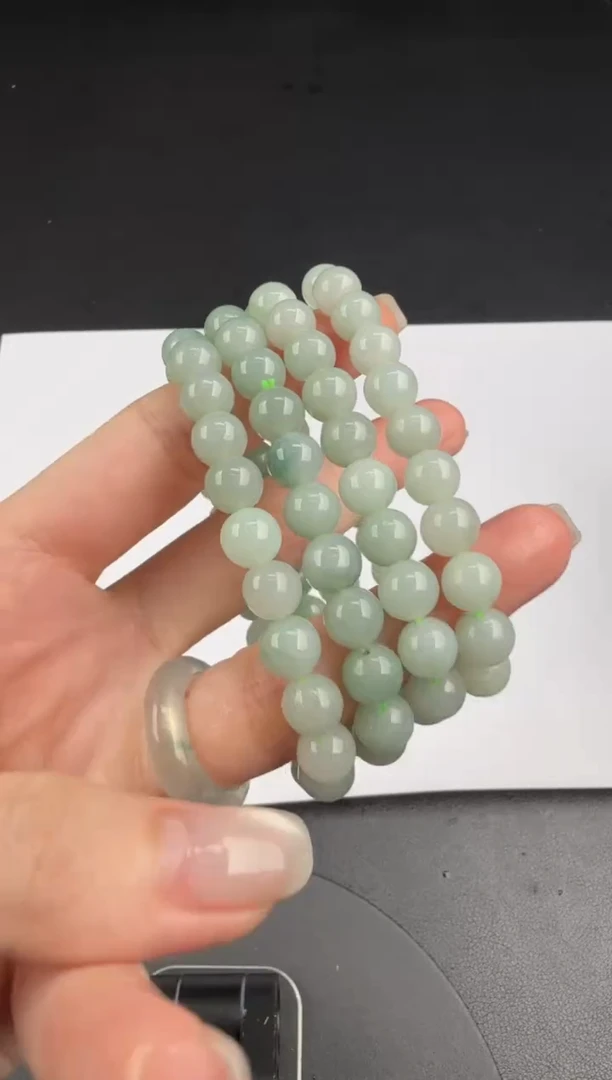 未镶嵌手串翡翠33-翡翠饰品（多样性发货一件）