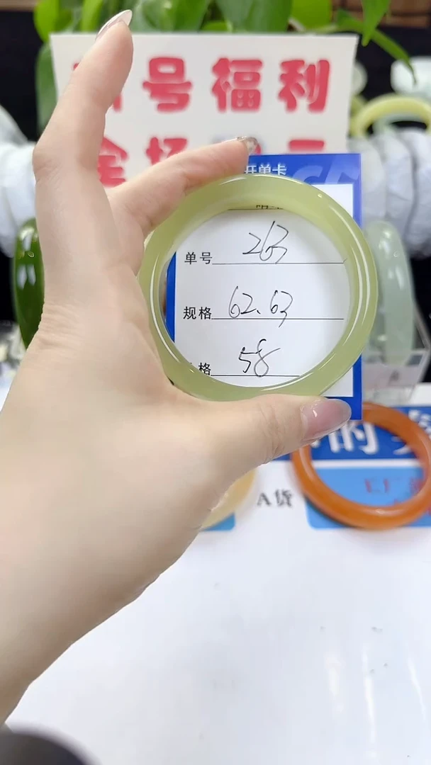 未镶嵌手镯石英质玉263