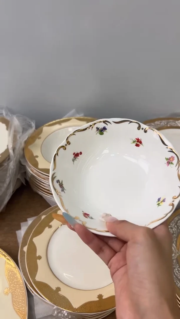 瓷片6寸水果碗2个一单尾单