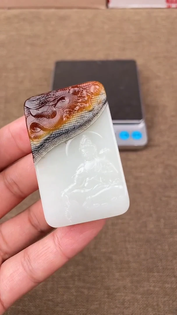 颈饰未镶嵌和田玉12.8XT多样性拍一发一65