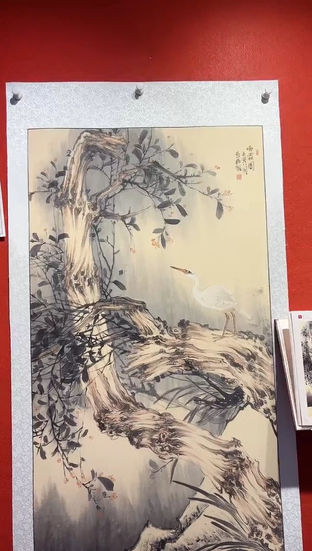 国画秦燕格国画手绘作品Y78