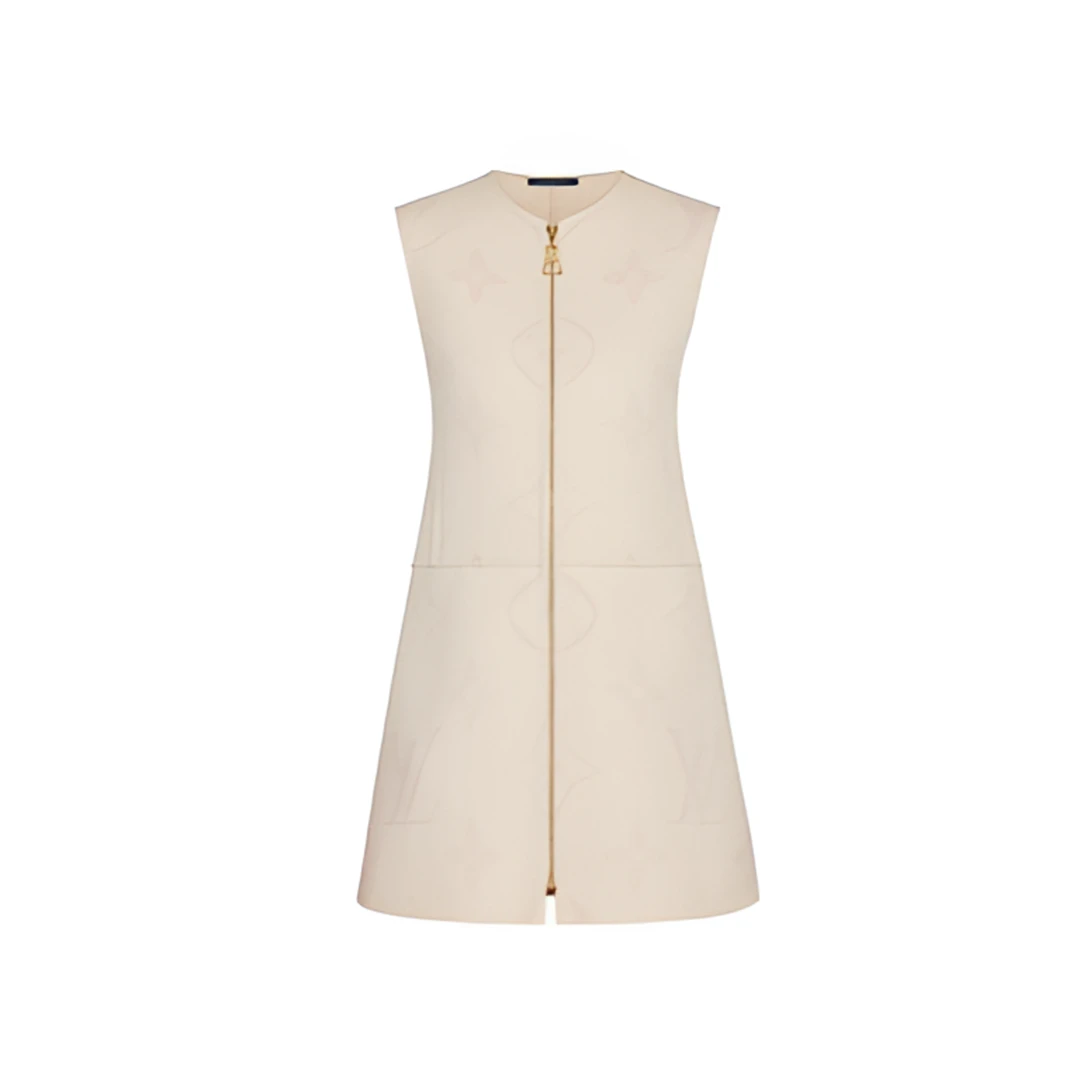 全新未使用 LouisVuitton/路易威登 娜娜专属 老花连身裙38码