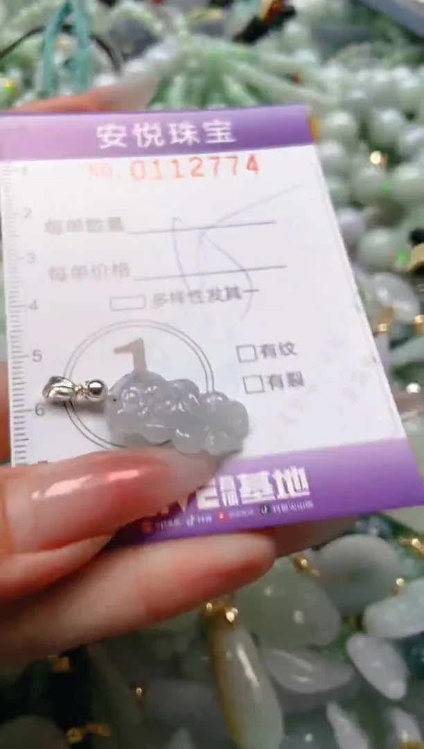 【闪购商品】翡翠颈饰未镶嵌闪购0112774