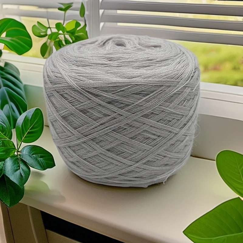 羊毛纱线   36/48支 6股  柔软亲肤  一团重量半斤  送针  送教程