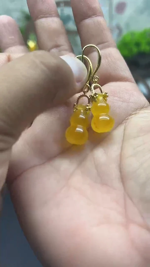 未镶嵌耳饰玛瑙/玉髓033