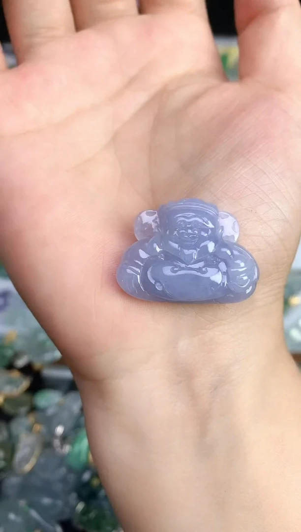 颈饰18K金镶嵌翡翠2025110502