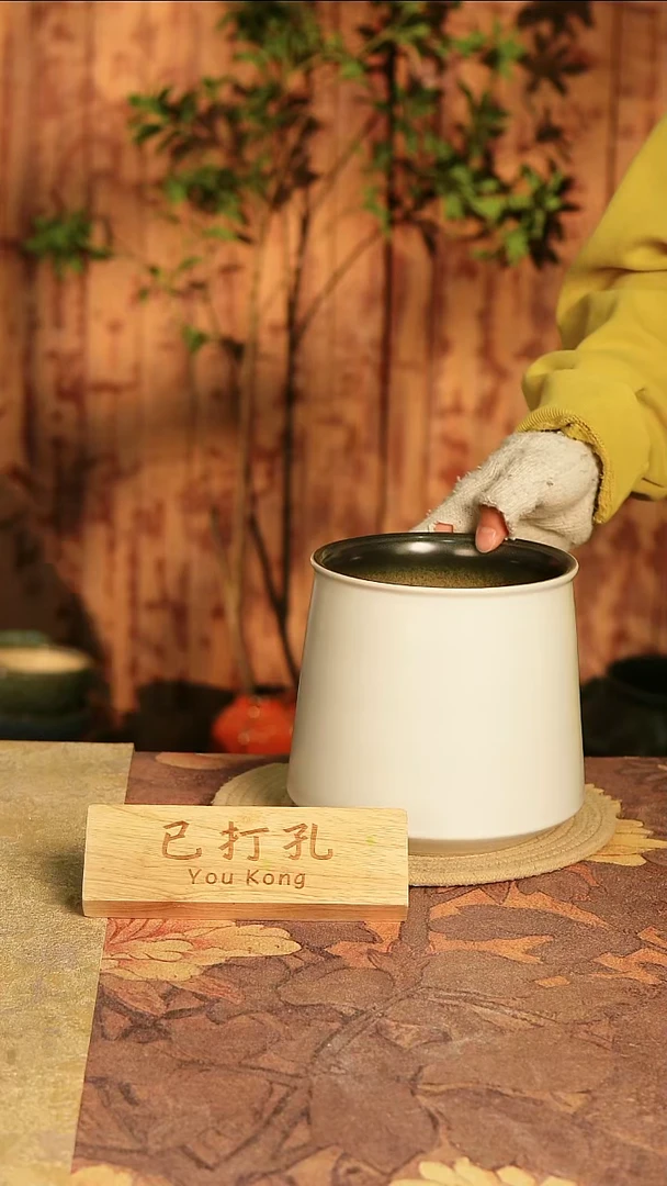 陶瓷18-7微瑕高度16口径15已打孔
