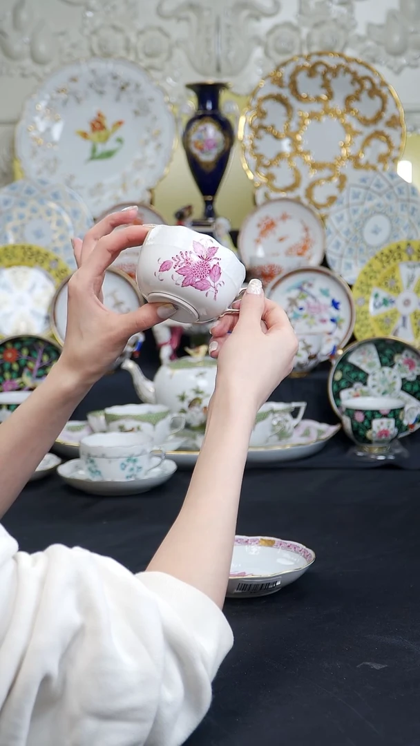 骨瓷婷婷中古器物如图所示45