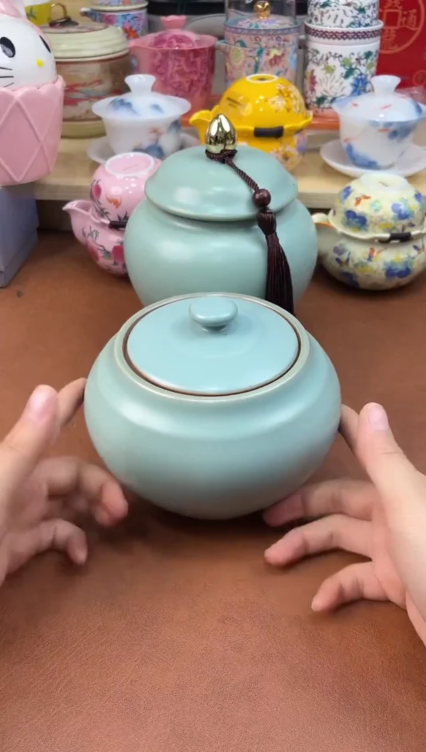 陶陶瓷茶具摆件旅行套组