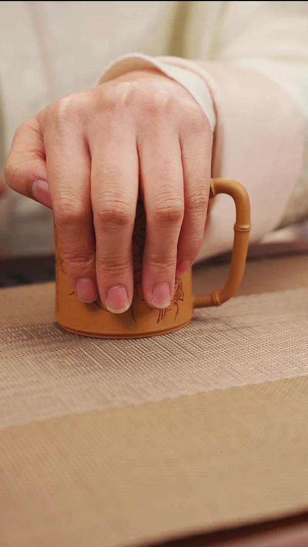 原矿黄金段盖被紫砂壶35