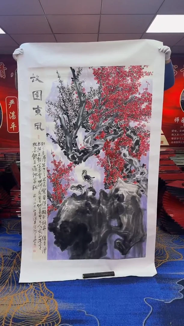 【闪购商品】国画手绘国画山水花鸟作品