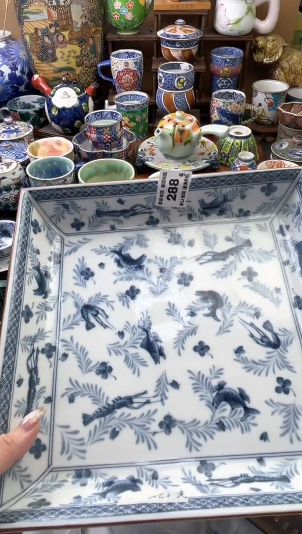 瓷片小*288号六六工艺品瓷器