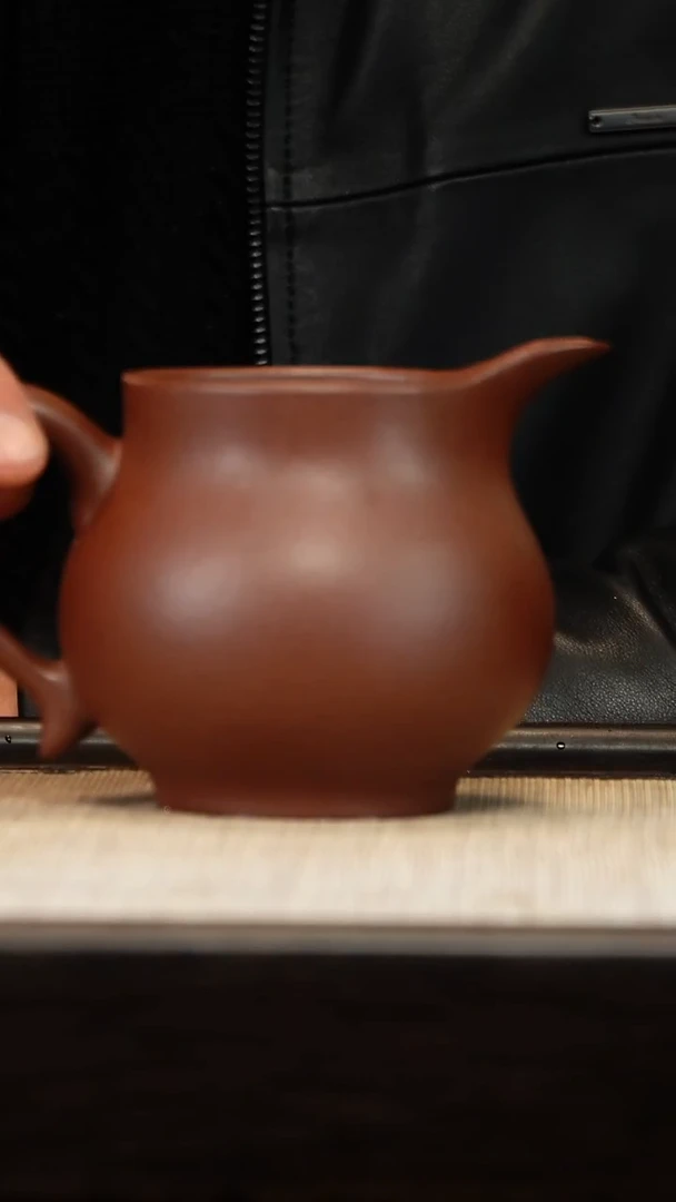茶壶紫砂四底公道杯