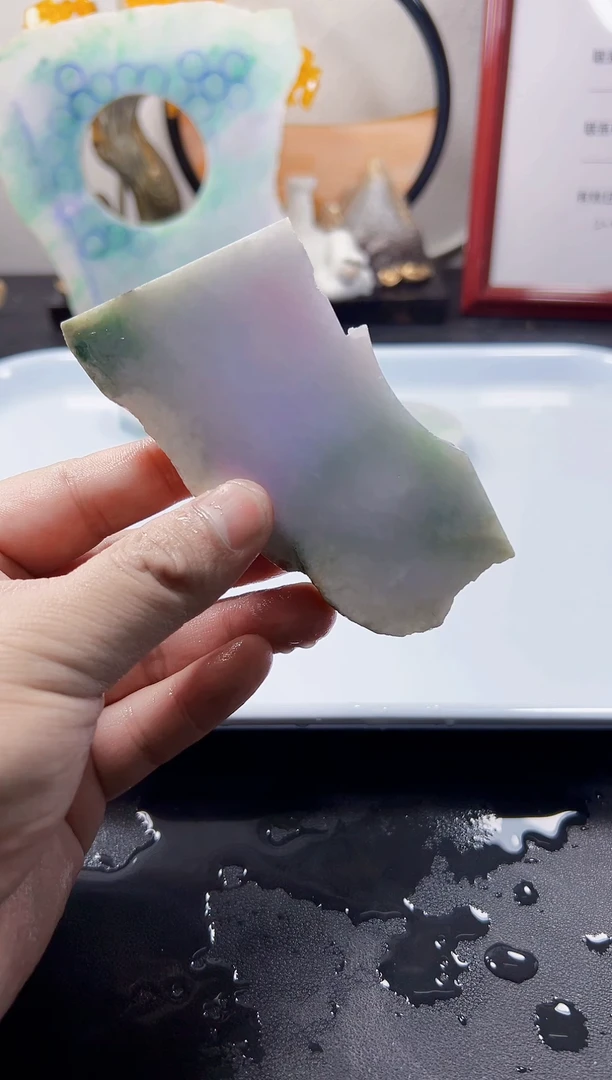 颈饰未镶嵌翡翠天然缅甸A货翡翠