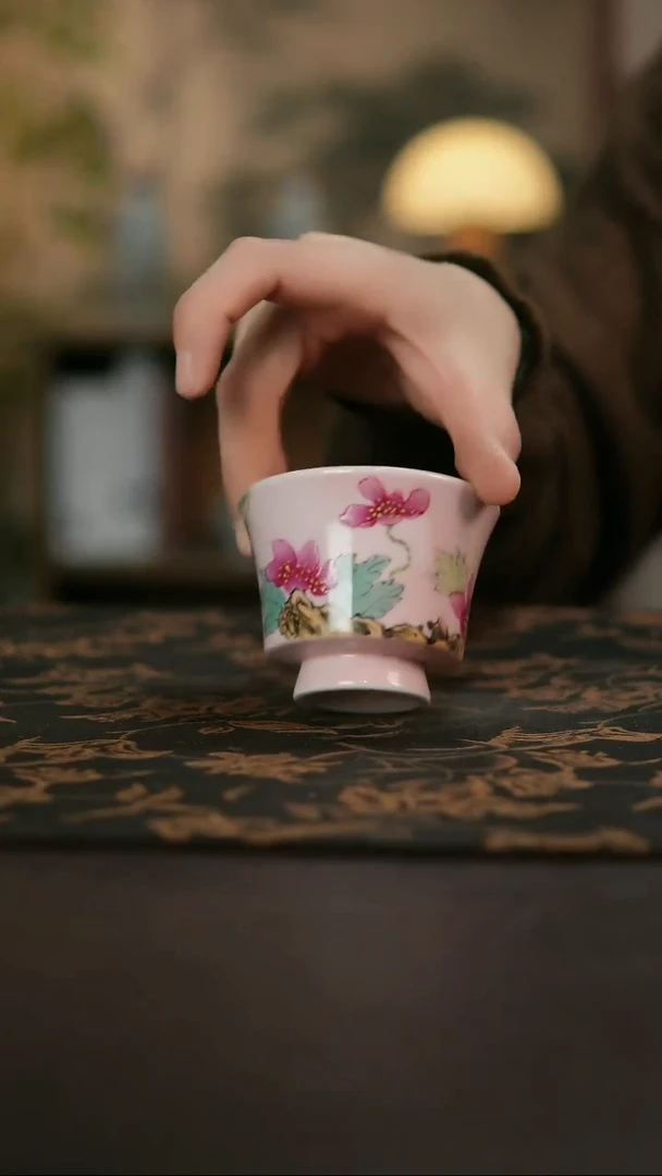 景德镇陶瓷杯碗柴烧多人