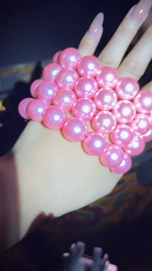 手串/手链贝壳手串.1条.粉