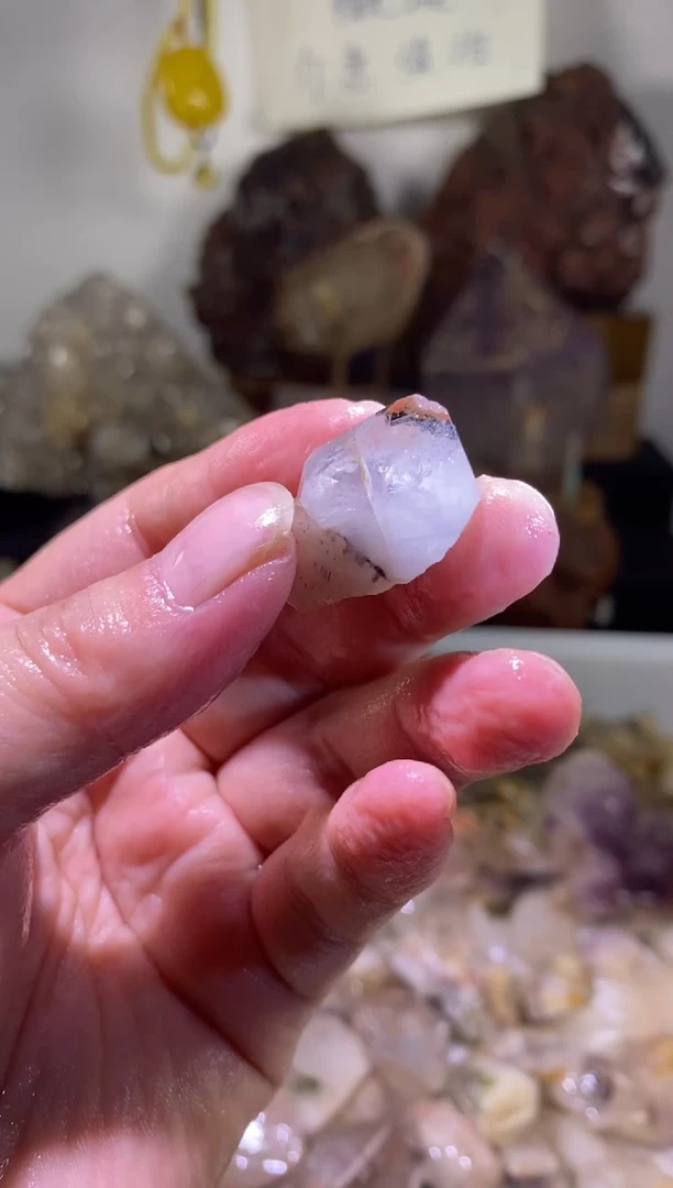 未镶嵌珠宝半成品水晶17号四川超七花园水晶