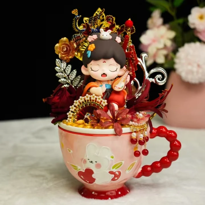 【抬端】【可换芝芝梅】【拍一拆五】高货版正品娃奶油胶DIY手工杯子