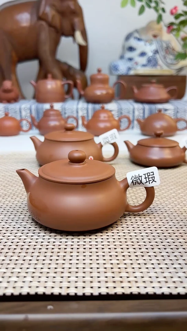 原矿朱泥全手 微瑕明炉 120cc