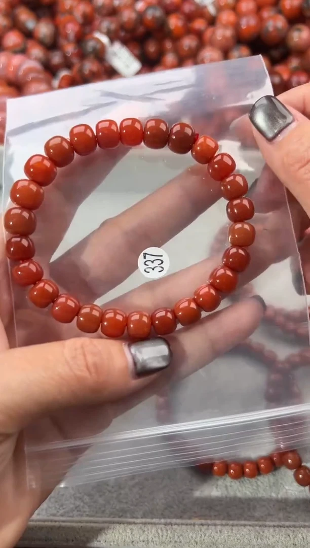 未镶嵌手串南红玛瑙98+