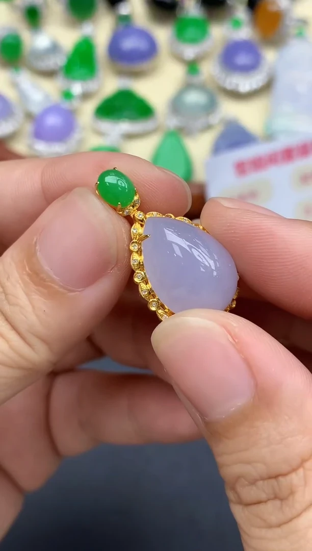 颈饰未镶嵌翡翠313-中国好珍宝