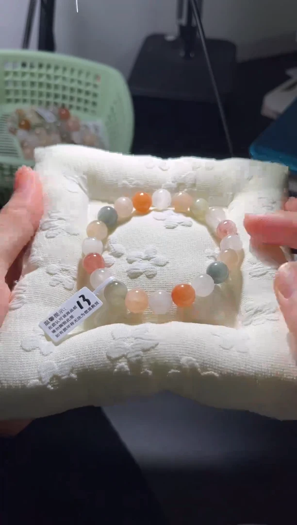 未镶嵌手串水晶32彩兔毛出厂价默认微瑕10+