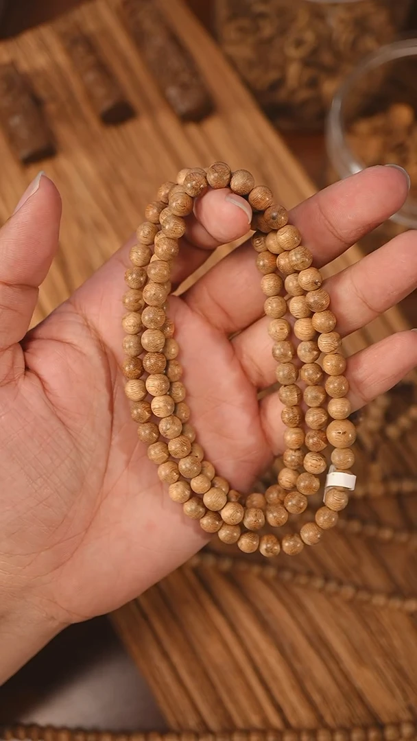 沉香手串菩萨棋软丝小棋楠0.68-13克xx1030