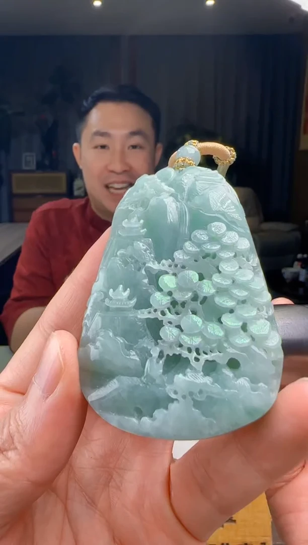 【闪购商品】翡翠吊坠(不含链)未镶嵌DY@@960Q3J14286