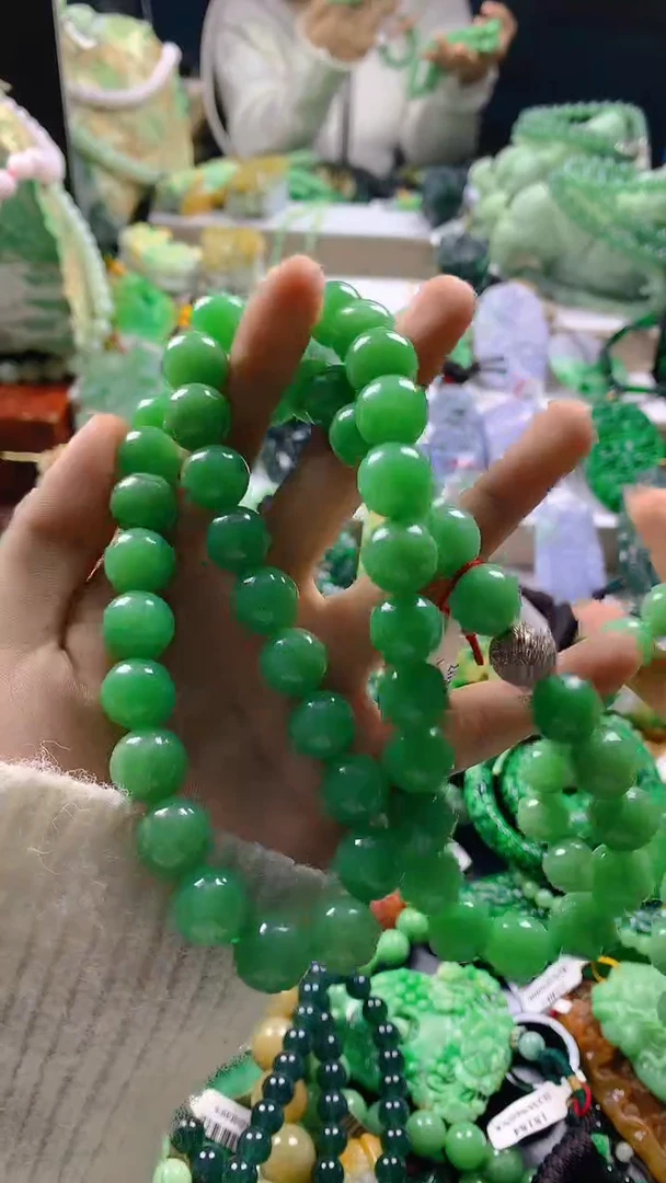 颈饰未镶嵌翡翠辉**生天然缅甸a货翡翠