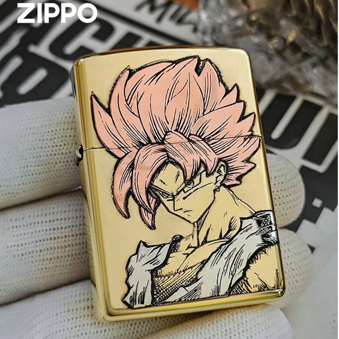 ZIPPO/之宝打火机正版168七龙珠盔甲防风煤油火机XBL-DYJ1