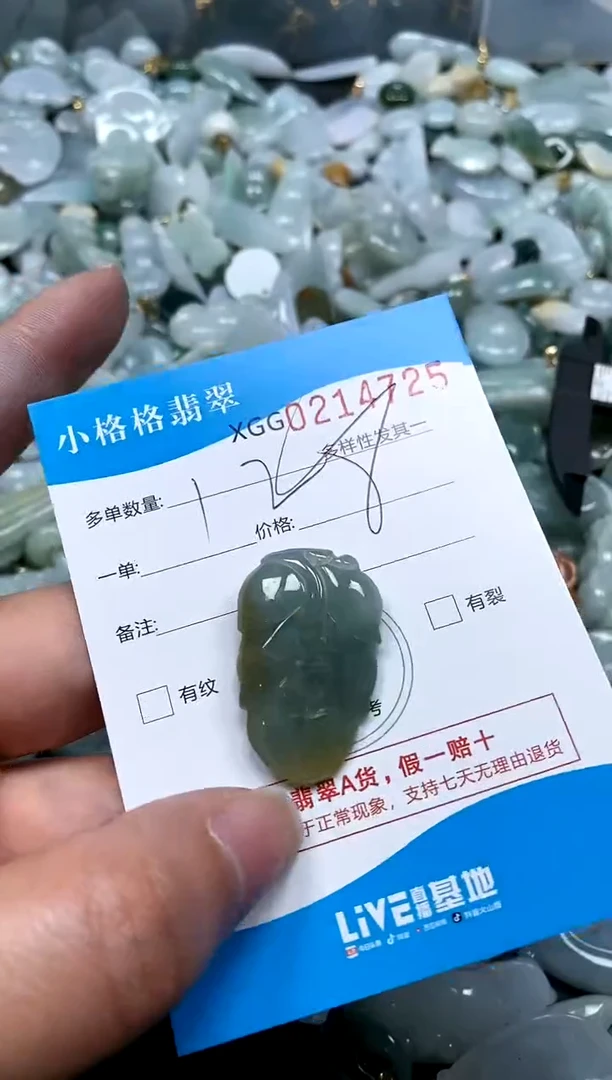 【闪购商品】翡翠颈饰未镶嵌闪购商品0211425