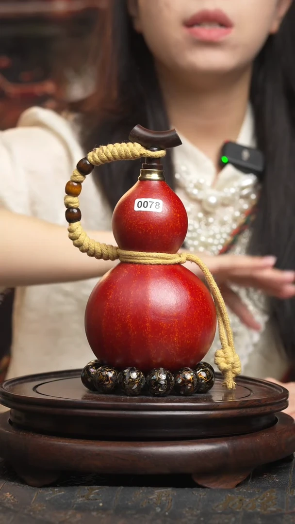 78号【300ML】大漆酒葫芦一物一拍