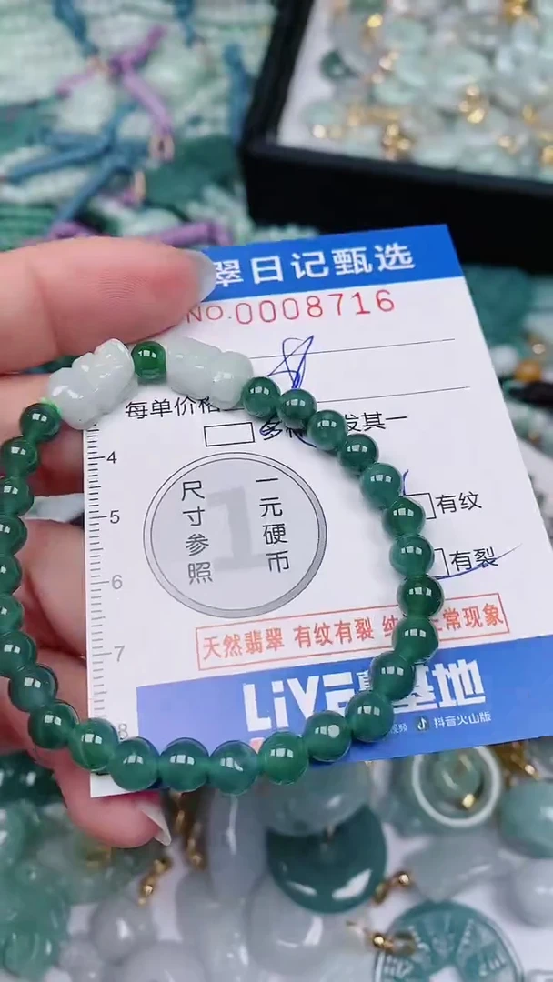 【闪购商品】翡翠颈饰未镶嵌00008716