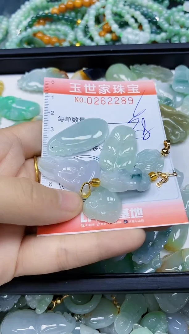 翡翠未镶嵌颈饰闪购0262289多样性发其一