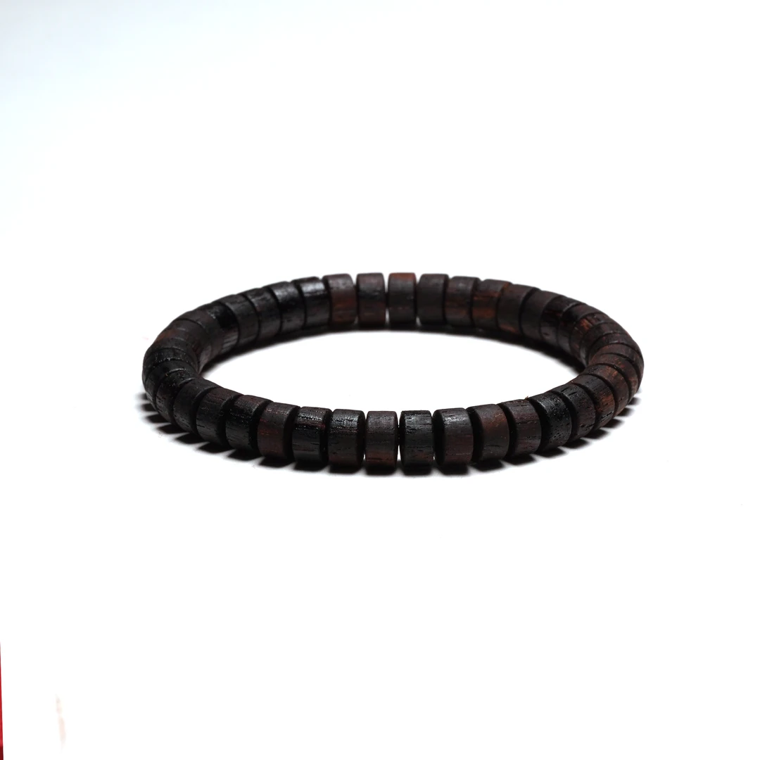 降真香片片珠手串